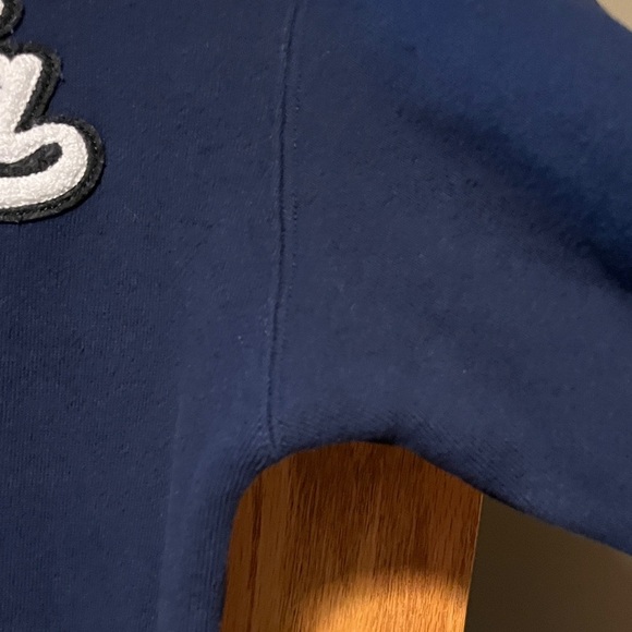 State of Mind Navy Hoodie with Minnesota Script - Picture 5 of 13